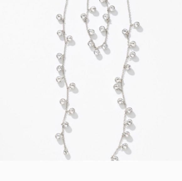 Touchstone Crystal Jewelry - NEW Touchstone SWAROVSKI Crystal "Cha Cha Lariat" Wrap Necklace